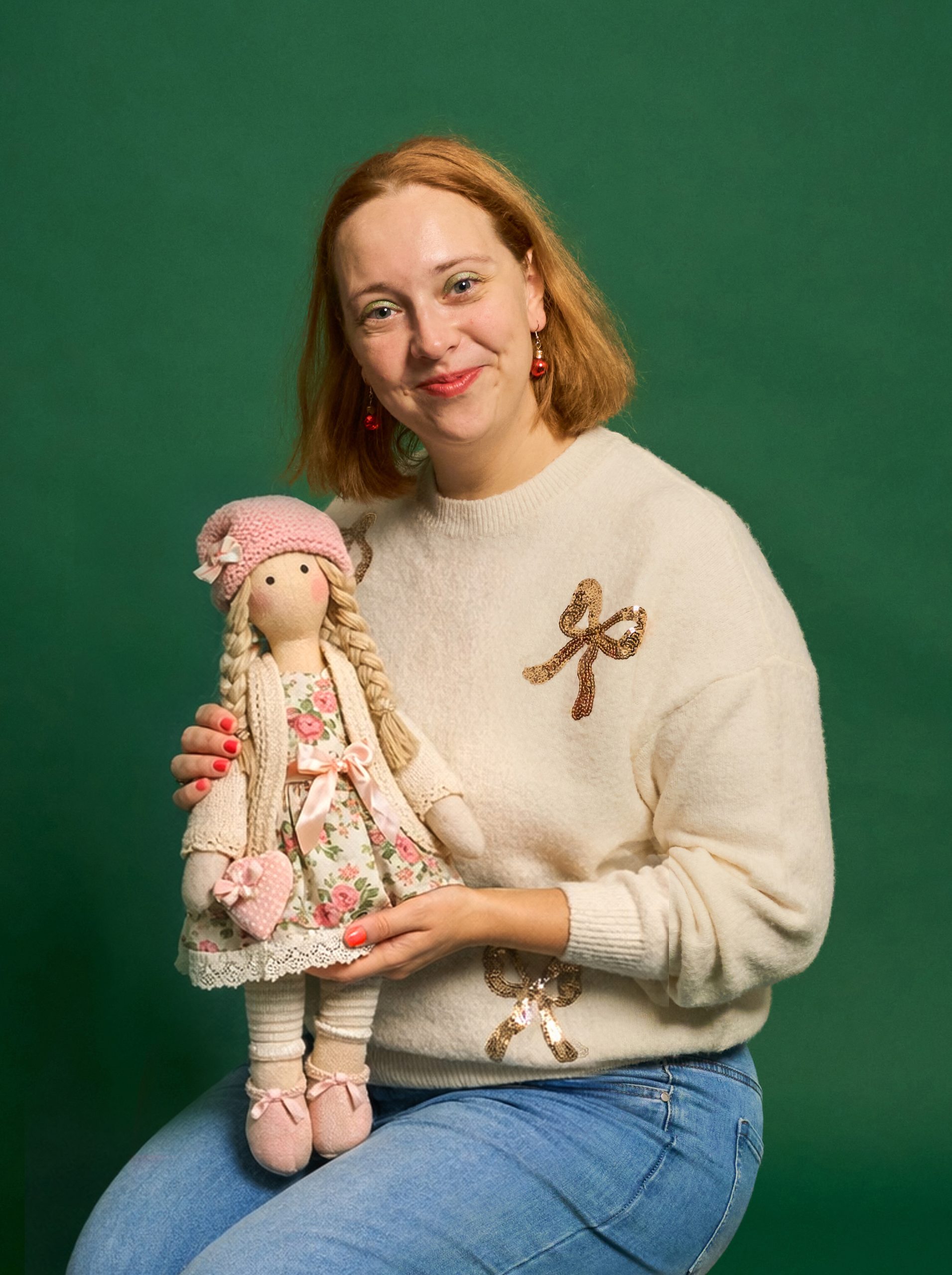Author and creator of handmade toys and dolls