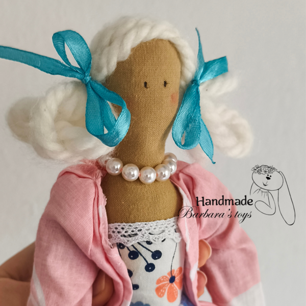 Handmade Spring Tilda Doll. Купить тильда кукла