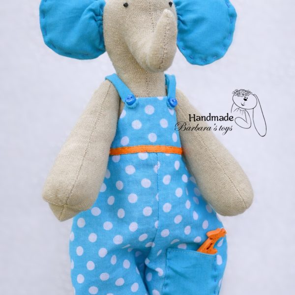 elefante artesanal para niños regalo original. Игрушка ручной работы слоник